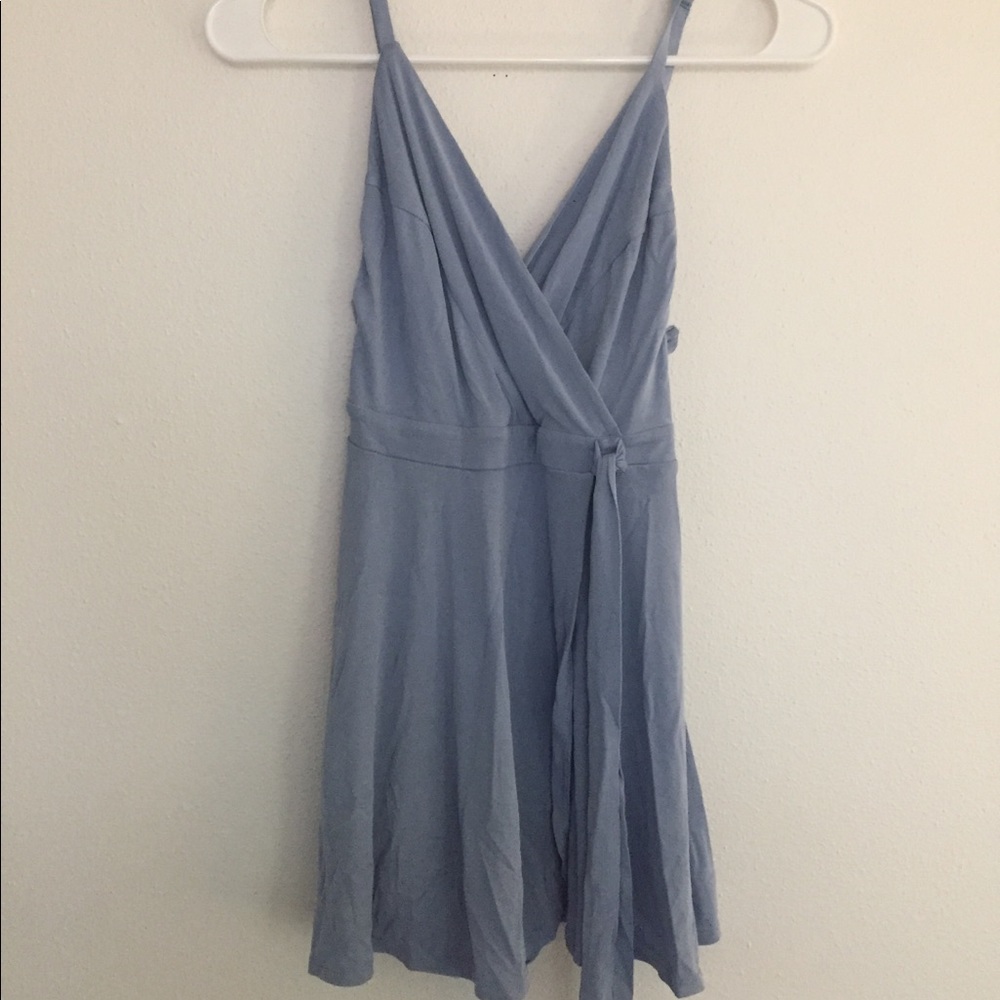 Blue short romper